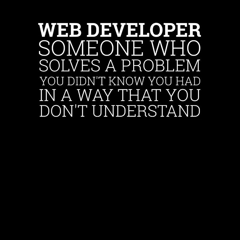 "Web Developer risolve i problemi | Sviluppatore Web"