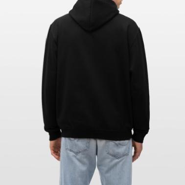 Sweat à capuche contrasté