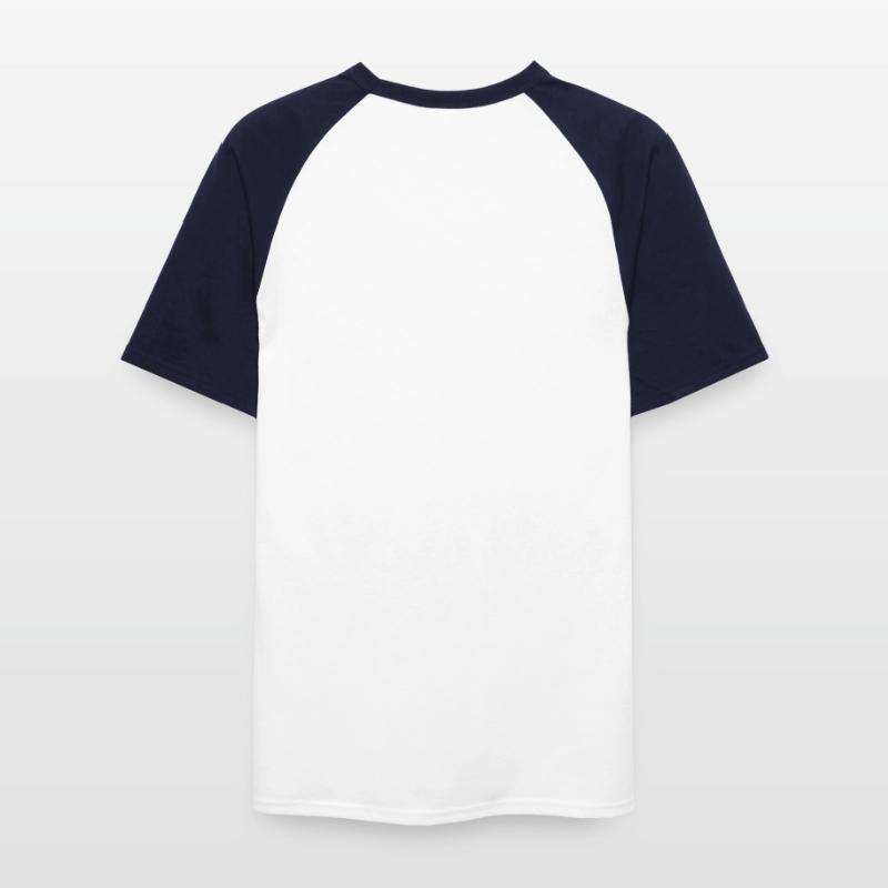 Kortermet baseball skjorte for menn