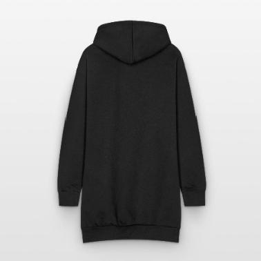 Długa bluza z kapturem