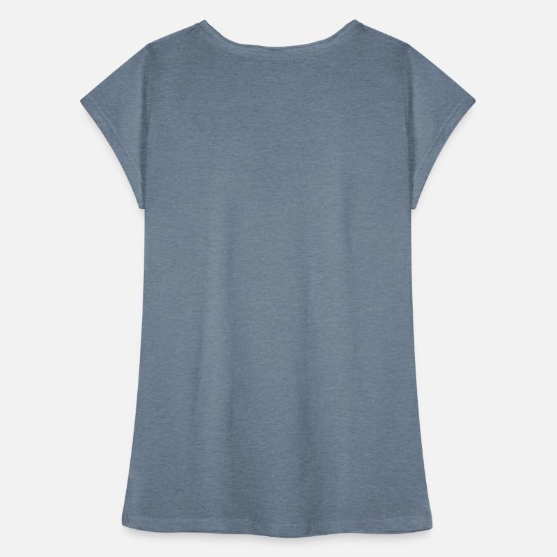 Vintage-T-skjorte for kvinner