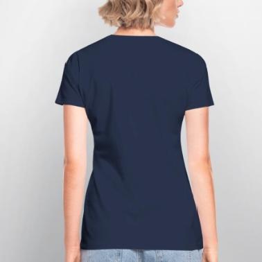 Camiseta de mujer con cuello de pico