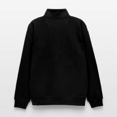 Sweat col montant zippé unisexe