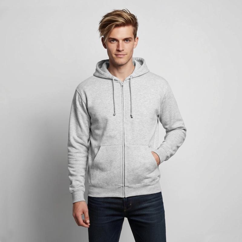 Rozpinana bluza z kapturem unisex