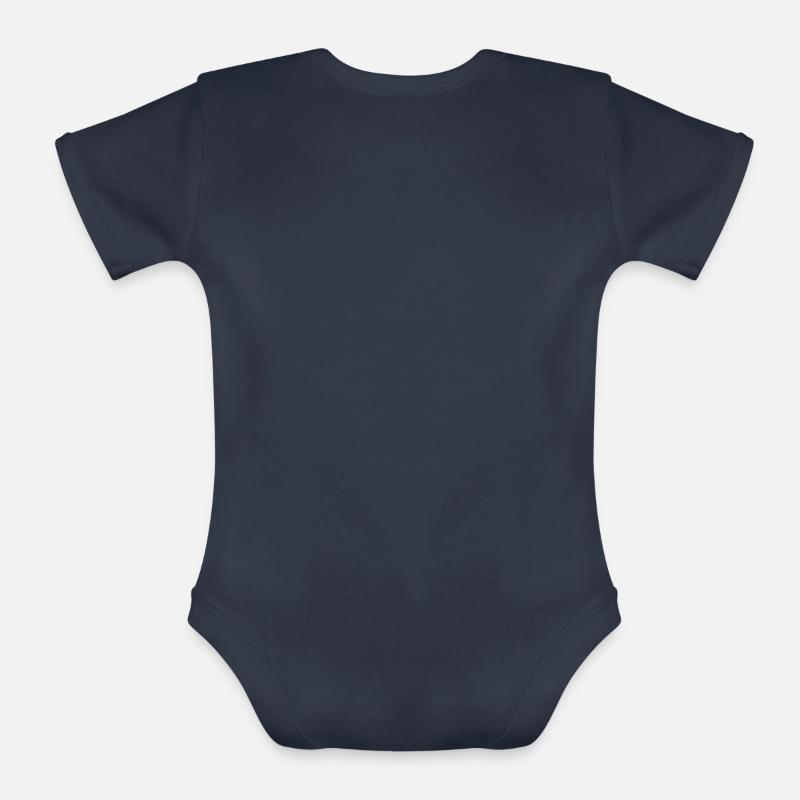 Body di cotone biologico con maniche corte per bambini