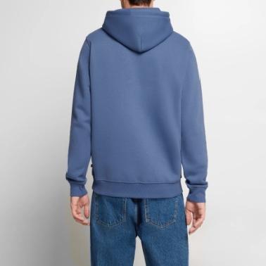 Felpa con cappuccio ecologica premium da uomo