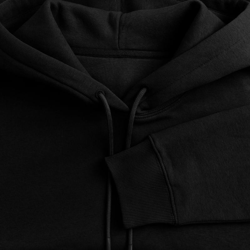 Felpa con cappuccio ecologica premium da uomo