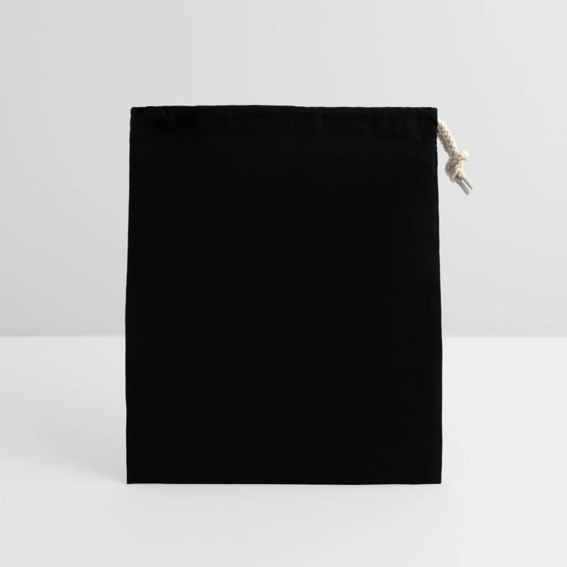 Förslutningsbar presentpåse av bomull (14 x 20 cm)