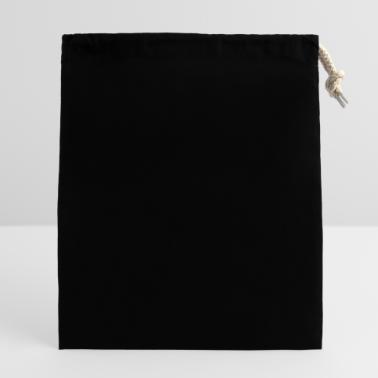 Sac cadeau en coton avec cordon (14 x 20 cm)