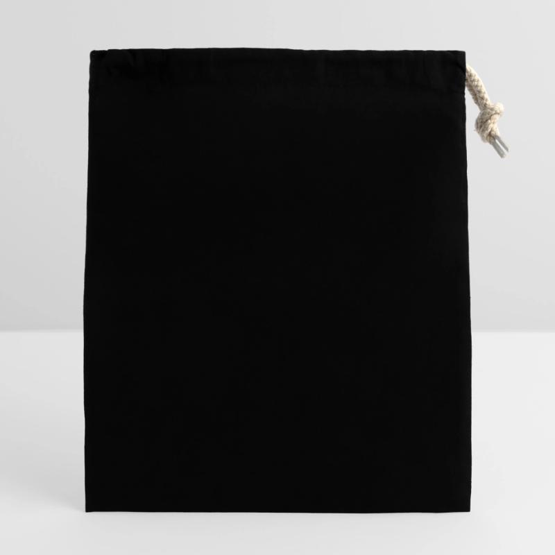 Sac cadeau en coton avec cordon (14 x 20 cm)