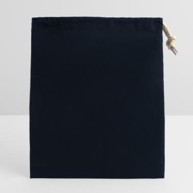 Sac cadeau en coton avec cordon (25 x 30 cm)