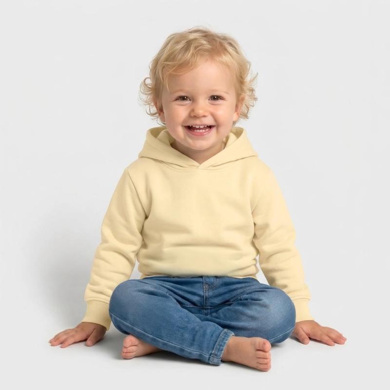 Sweat à capuche bébé bio Stanley/Stella