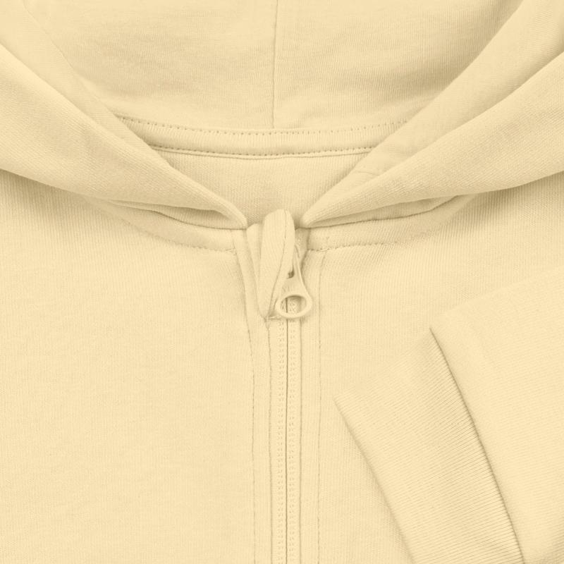 Felpa con cappuccio con zip neonato bio di Stanley/Stella