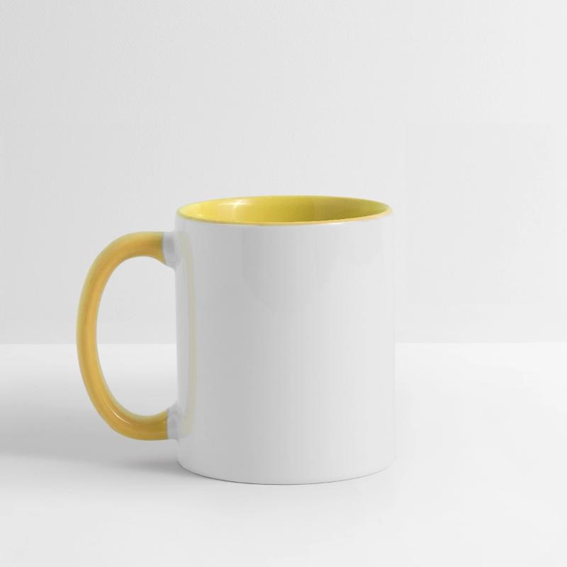 Tvåfärgad mugg