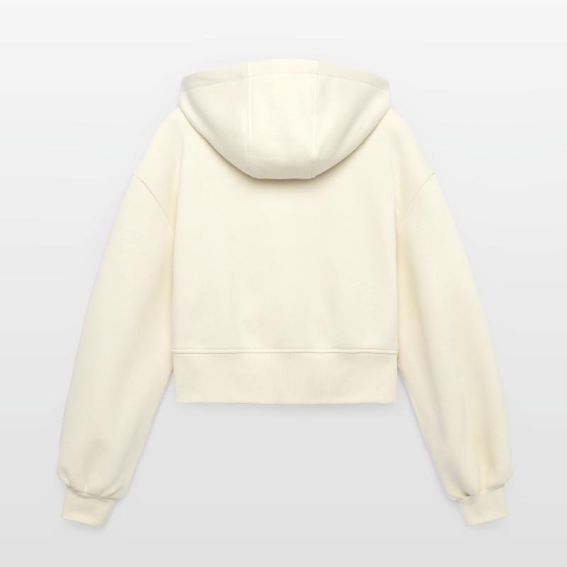 Women’s Oversized Cropped Hooded Jacket
