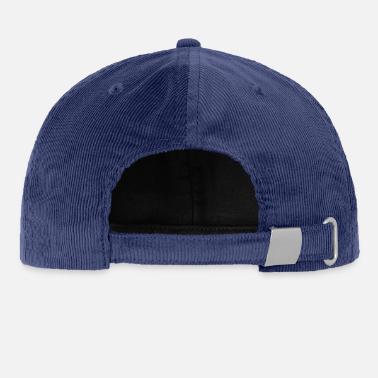 Cappellino a costine con ricamo su misura