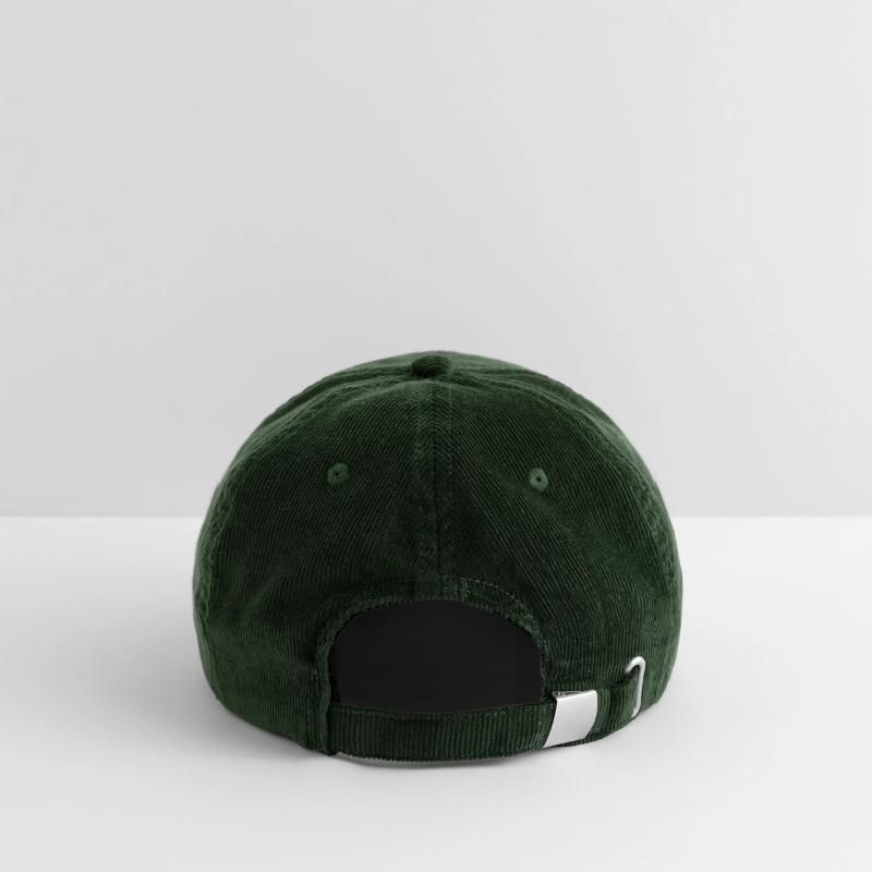 Gorra de pana con bordado a medida