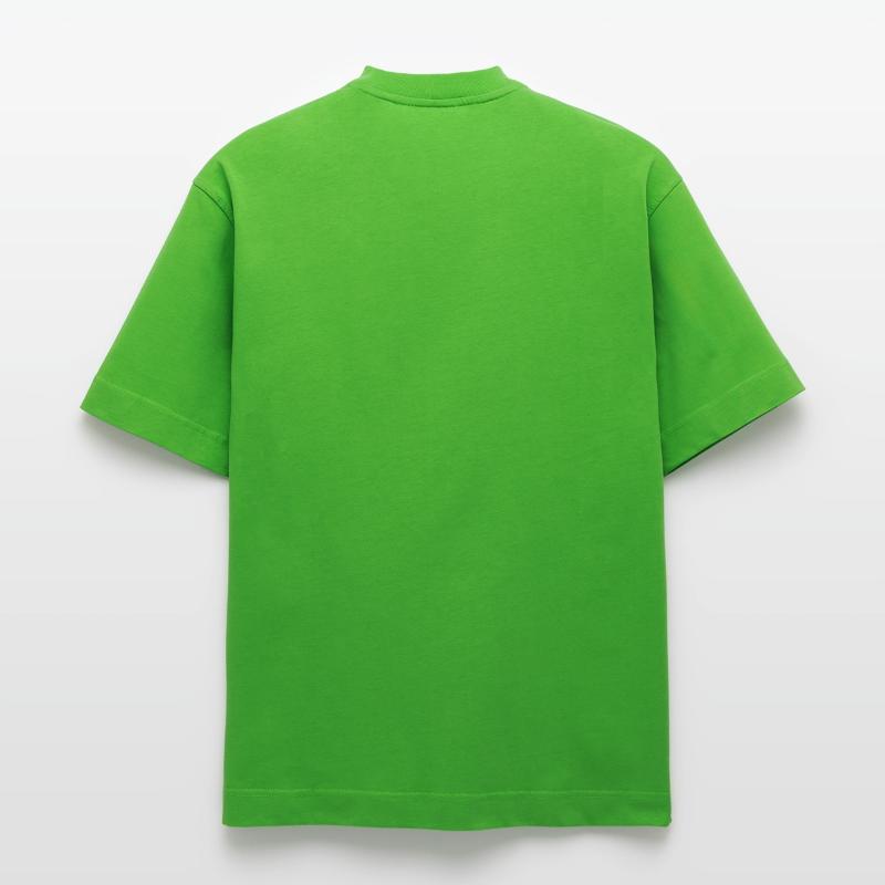 Heavyweight Oversized Organic t-paita Made in EU