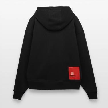 Sudadera con capucha orgánica oversize de gran gramaje fabricada en la UE