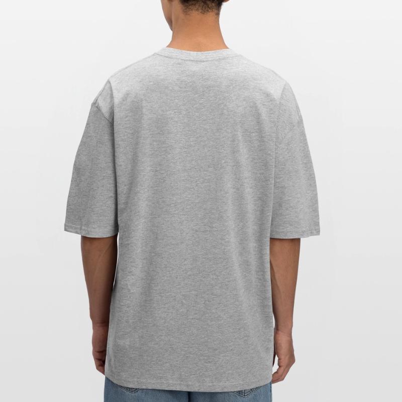 Oversized unisex-T-skjorte