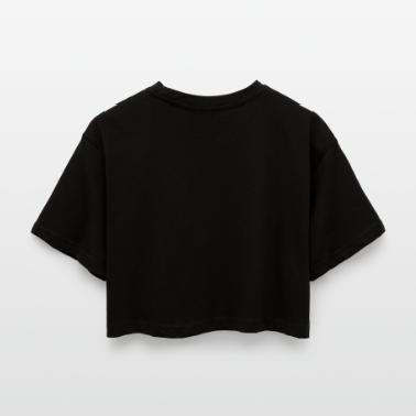 Krótka damska koszulka oversize