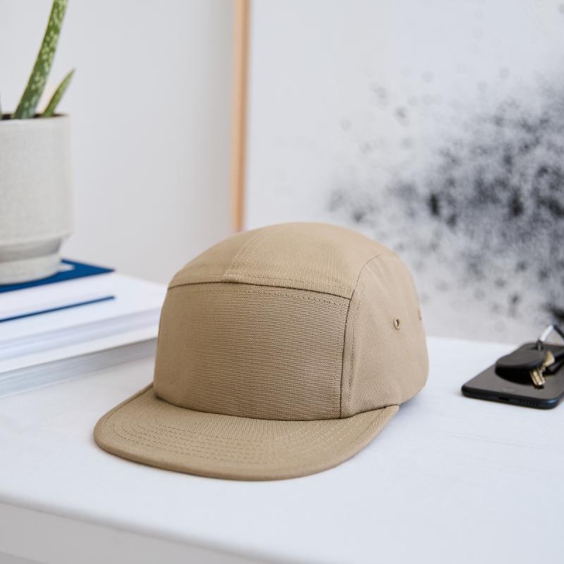 Canvas camper cap