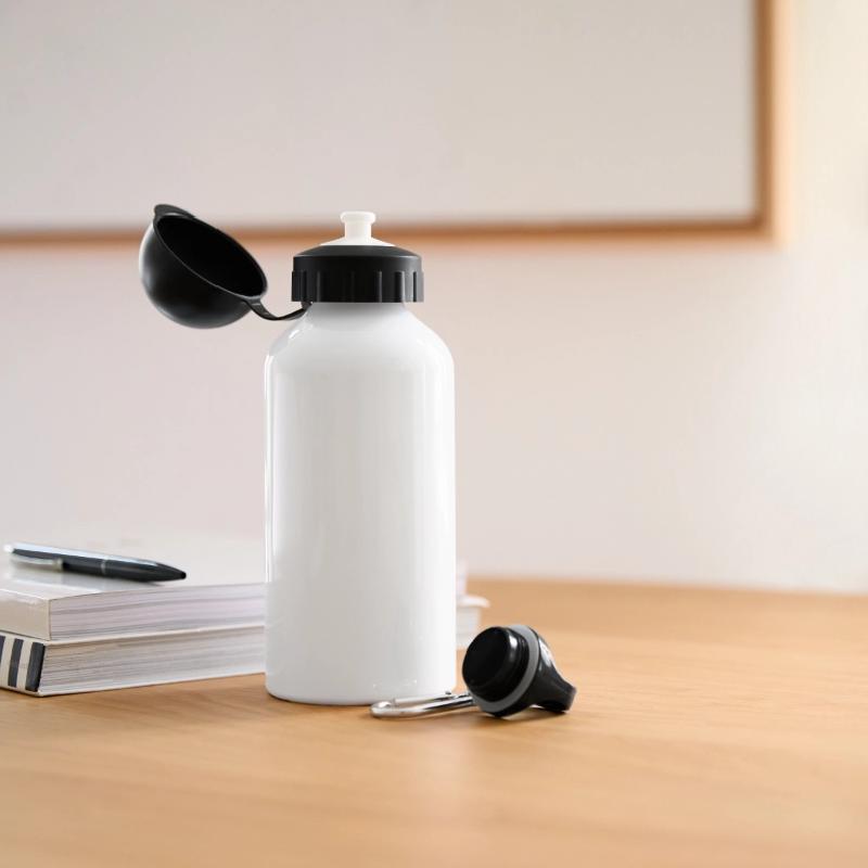Panorama Trinkflasche mit Deckel 500 ml