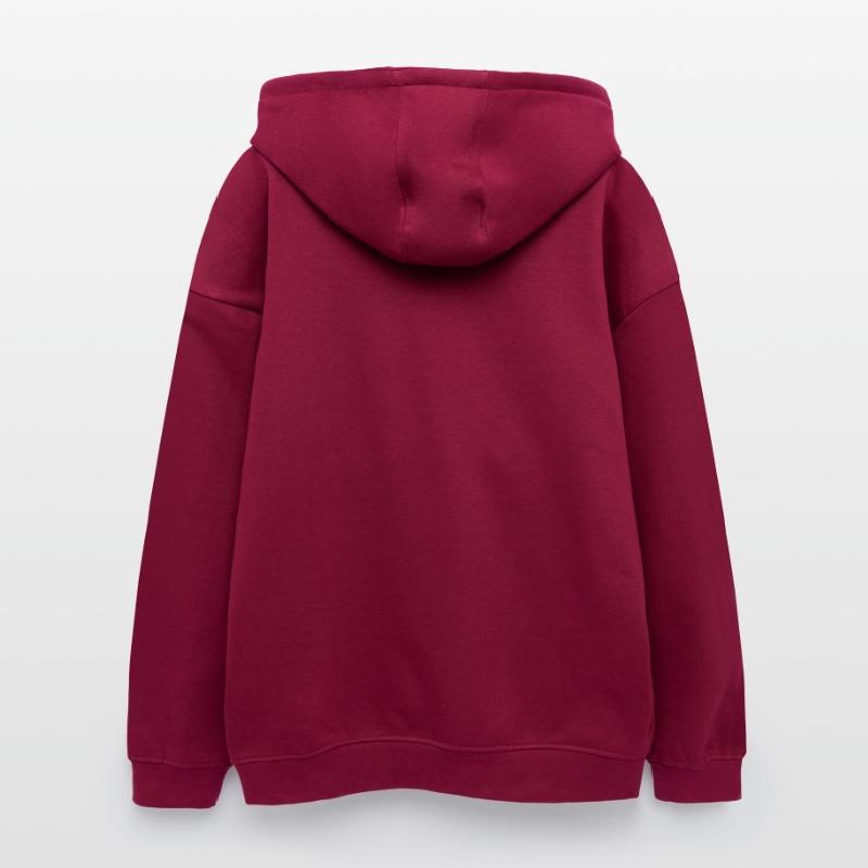 Sweat à capuche oversize unisexe