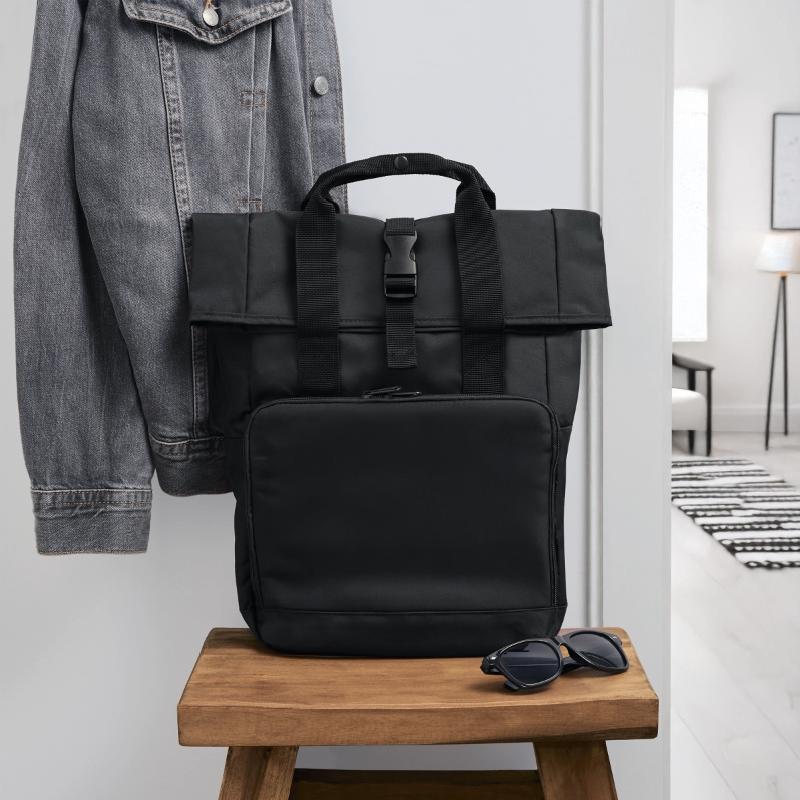 Roll Top Backpack with Two Handles