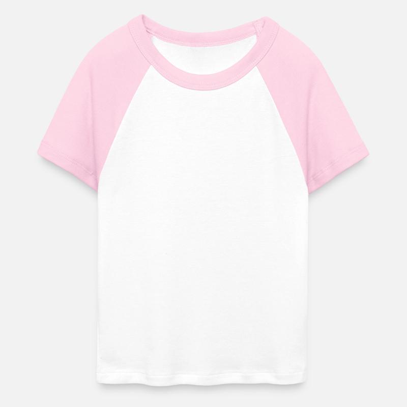 Cropped Baseball dame-T-shirt