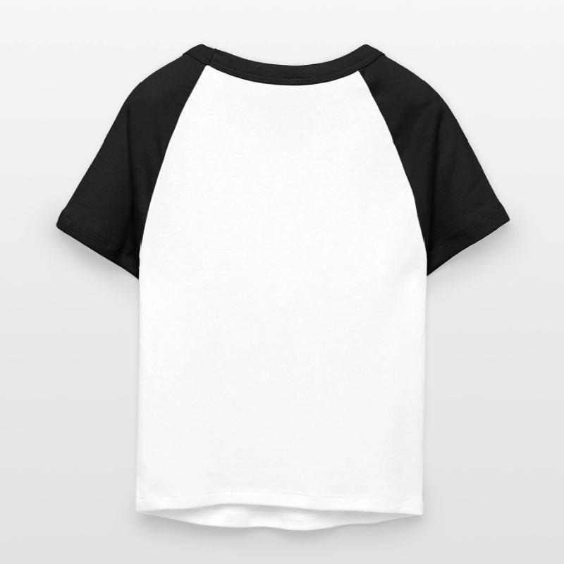 Cropped Baseball T-skjorte for Kvinner