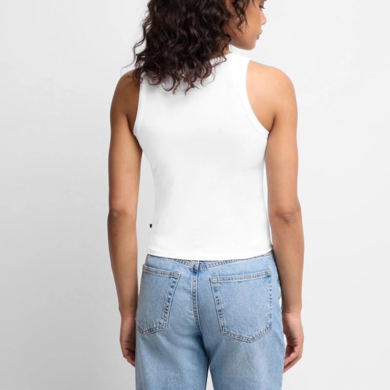 Kort singlet for kvinner