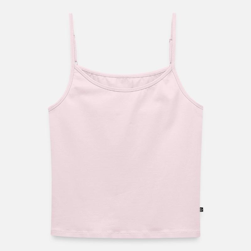 Canotta con spalline sottili da donna