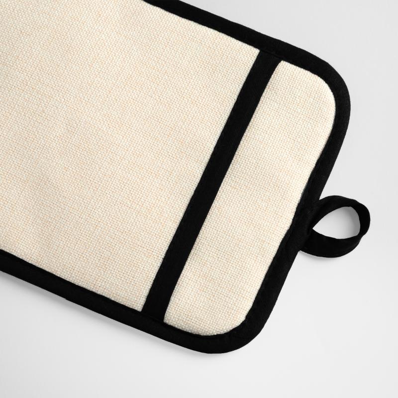 Topflappen mit Gummirückseite