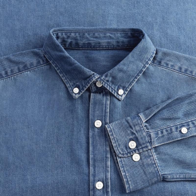 Camicia in denim uomo bio di Stanley/Stella