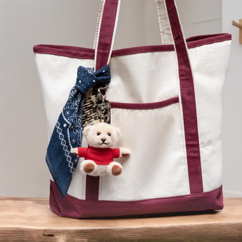 Plush keyring