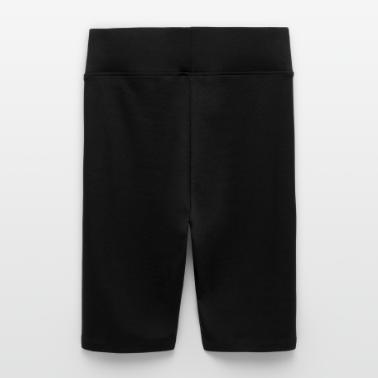 Pantaloncini ciclista a vita alta da donna