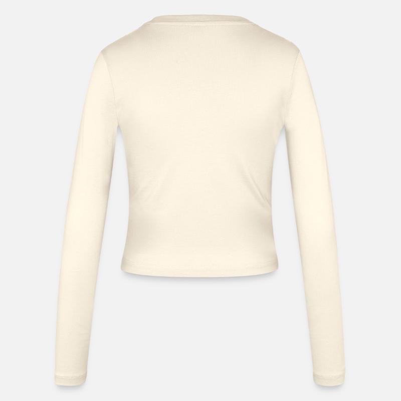 Dame slim fit langærmet T-shirt