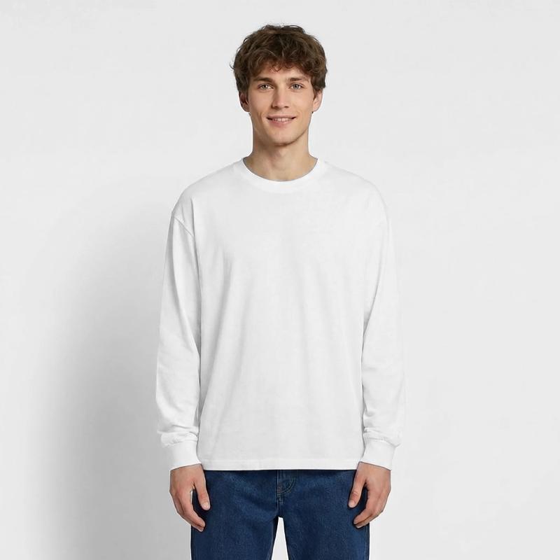 Oversized Langarmshirt