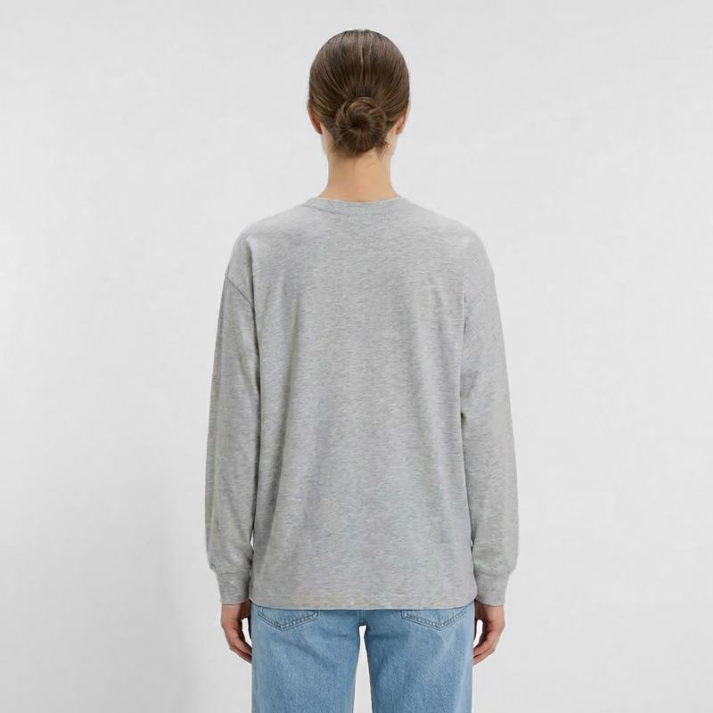 Oversized Langarmshirt