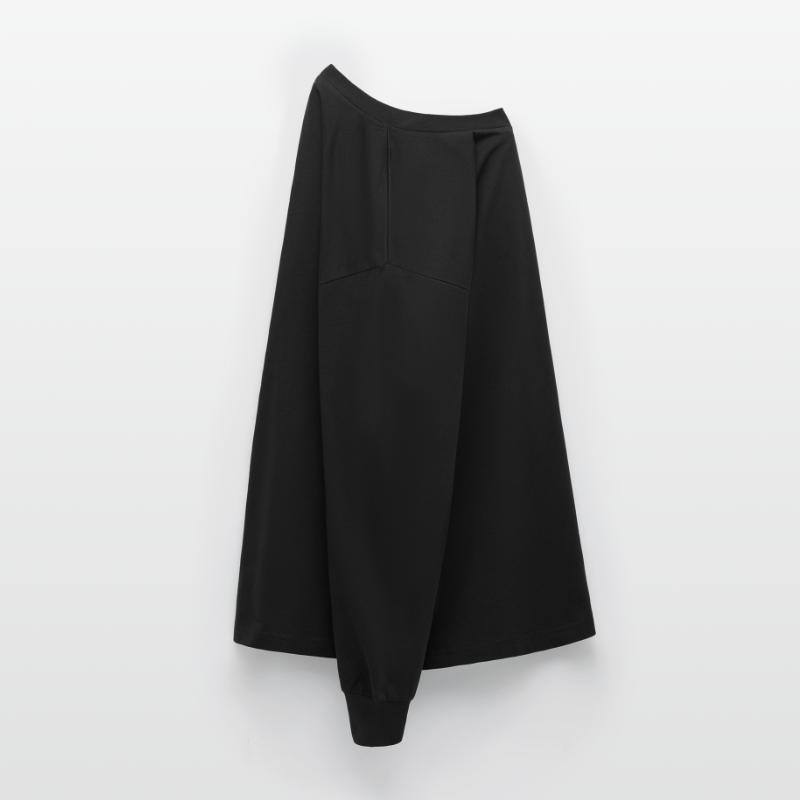 T-shirt oversize a maniche lunghe