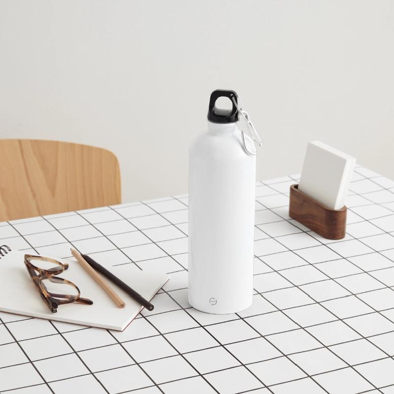 Panoramic Drinks Bottle with Carabiner 750 ml