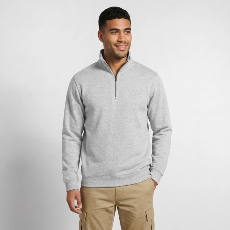 Quarter-Zip-Sweatshirt
