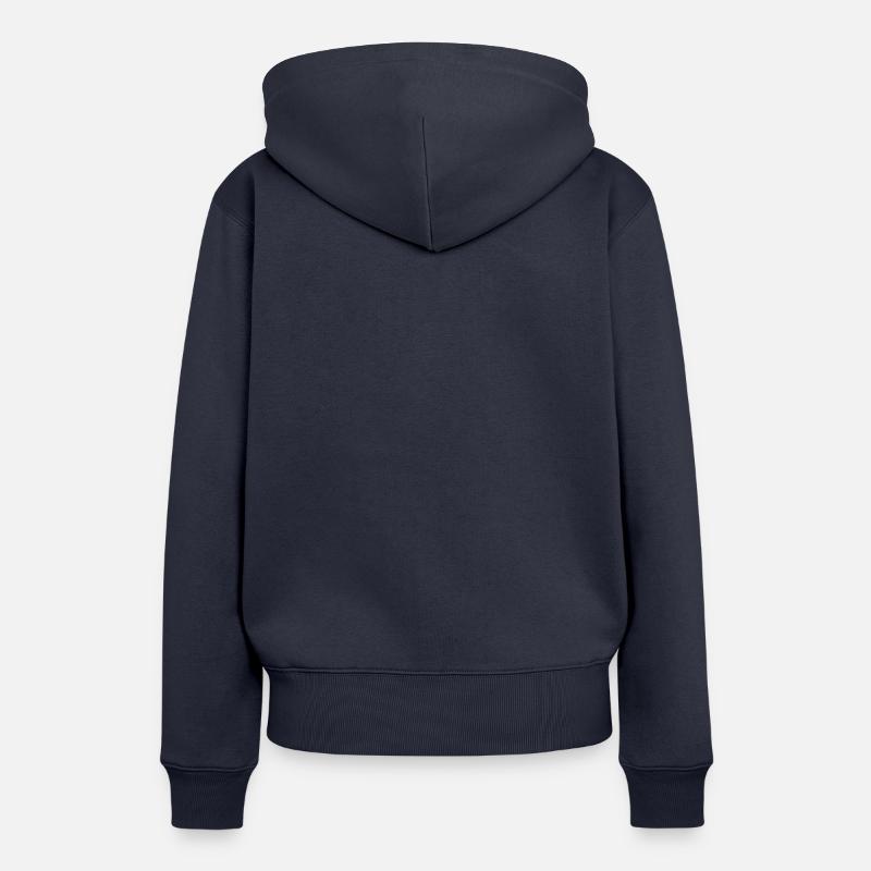 Dame Premium hoodie, økologisk bomuld