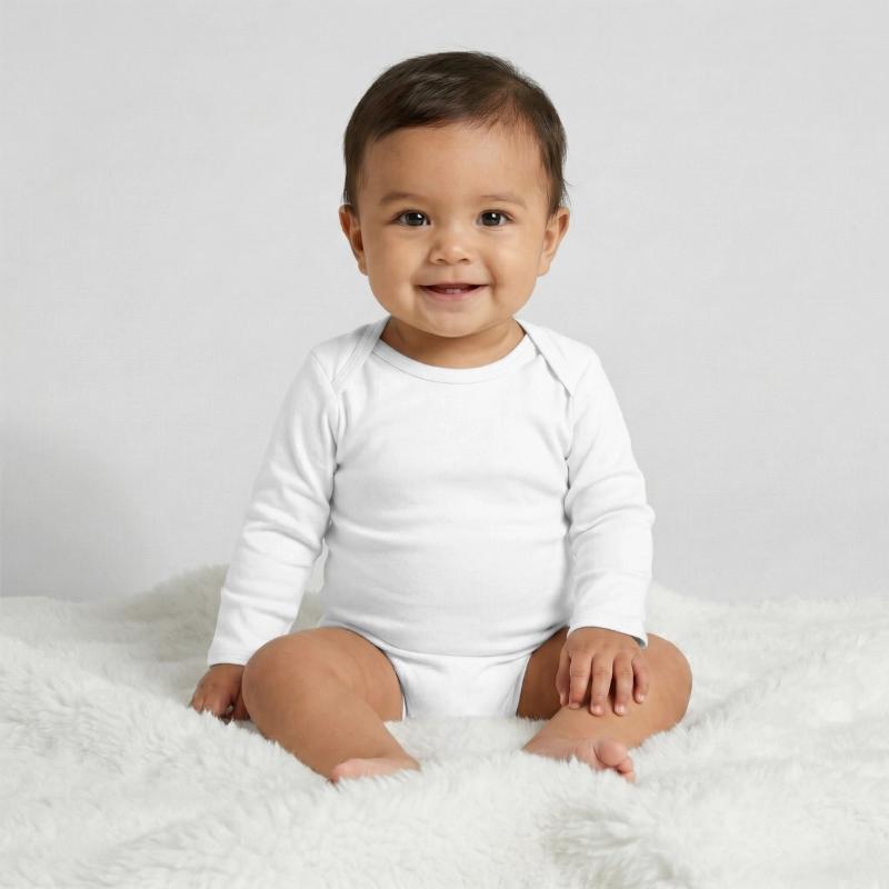 Baby Organic Long-Sleeved Bodysuit