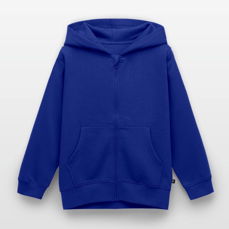 Sudadera con cremallera y capucha para niño/adolescente Premium ecológica