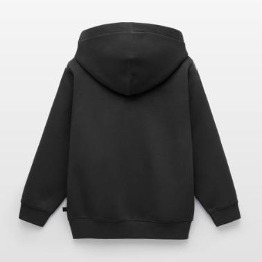 Felpa con cappuccio e zip ecologica Premium per bambini/ragazzi REGULAR FIT