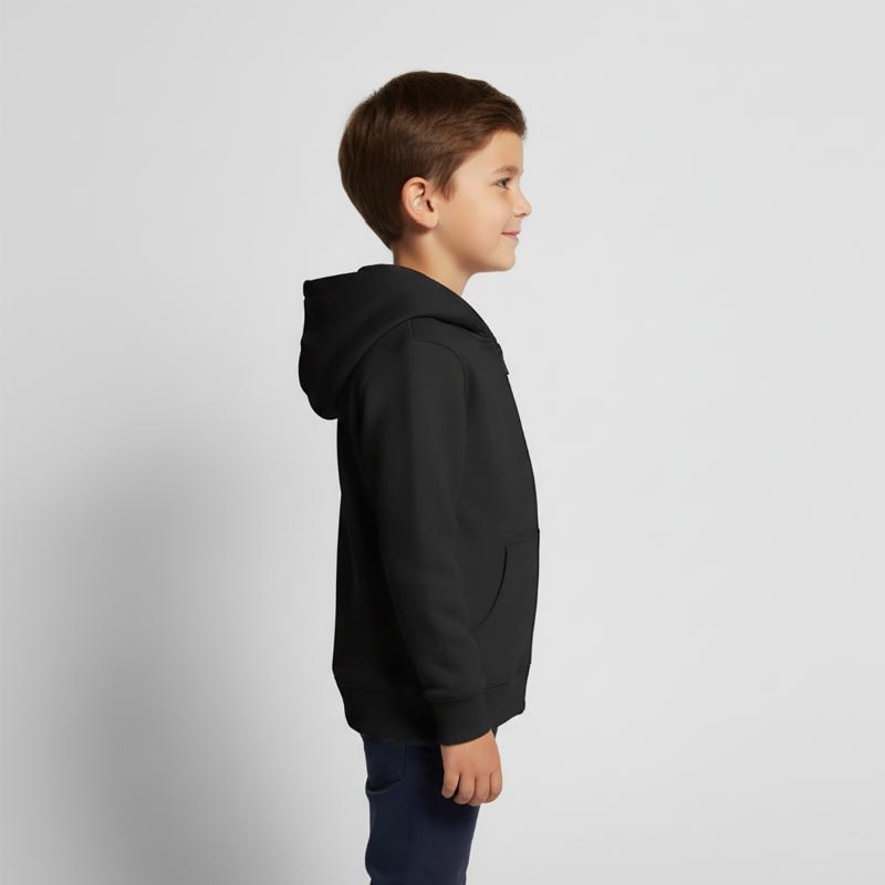 Sweat Premium à capuche zippé enfant bio