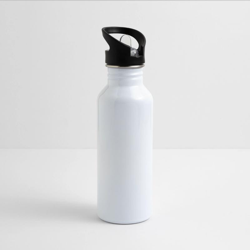 Gourde avec paille intégrée