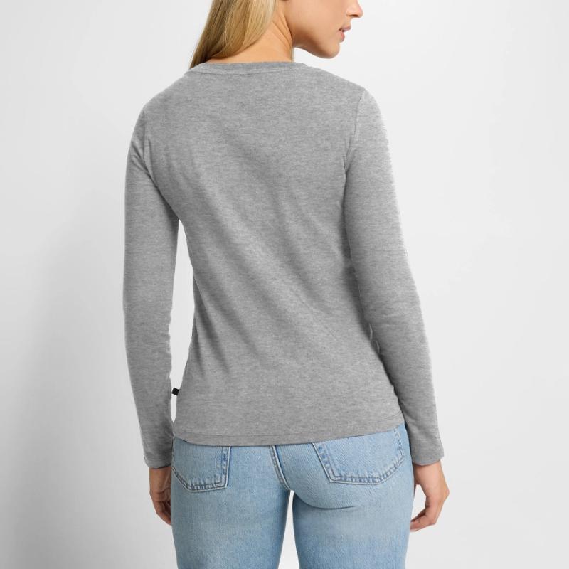 Maglia a maniche lunghe ecologica premium da donna